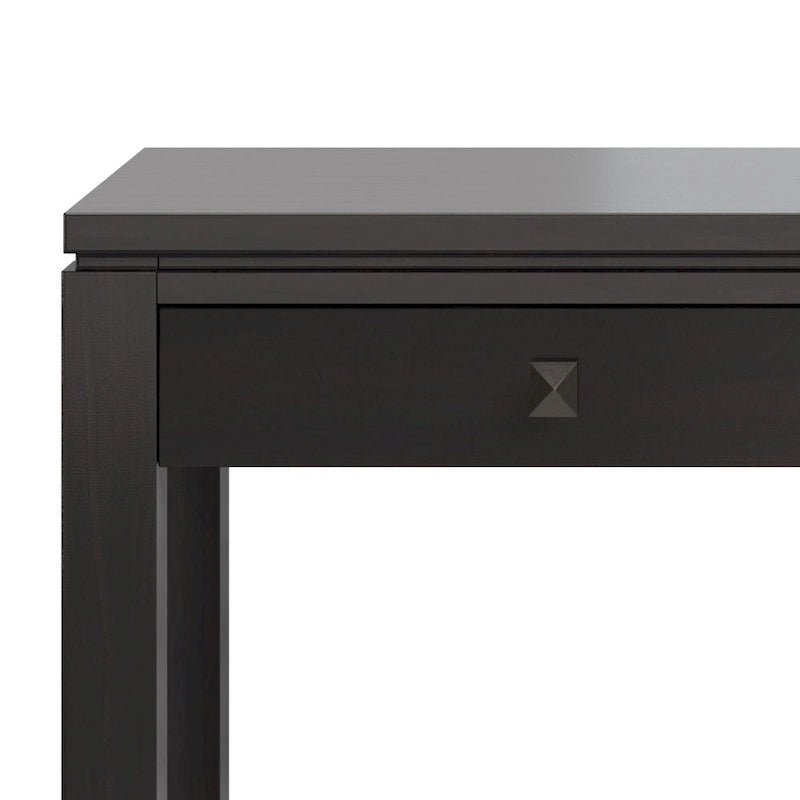 Table console de canapé en bois massif de style moderne