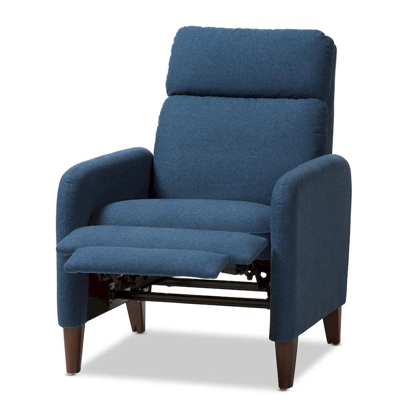 Fauteuil inclinable en tissu de style médiéval