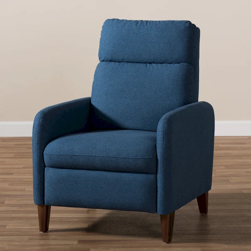 Fauteuil inclinable en tissu de style médiéval