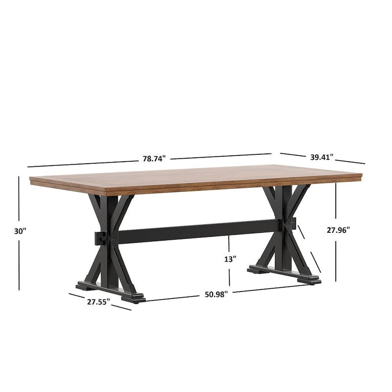 Table à manger en chêne
