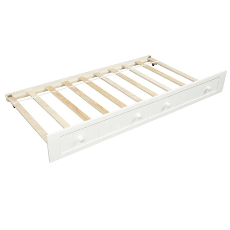 Lit de repos en bois pour deux personnes