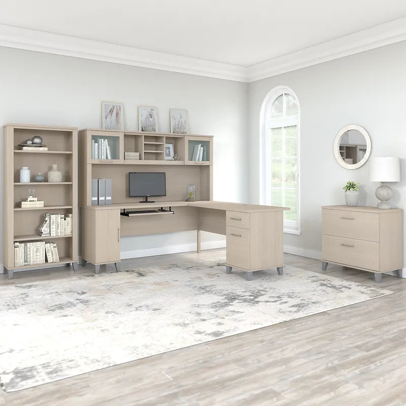 Bureau en L — Gris