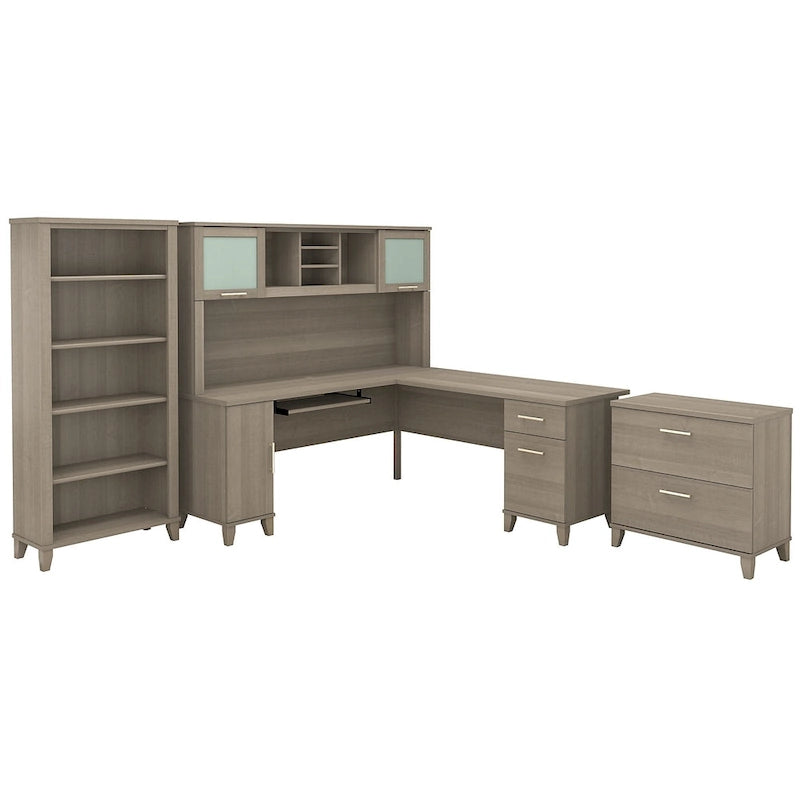 Bureau en L — Gris