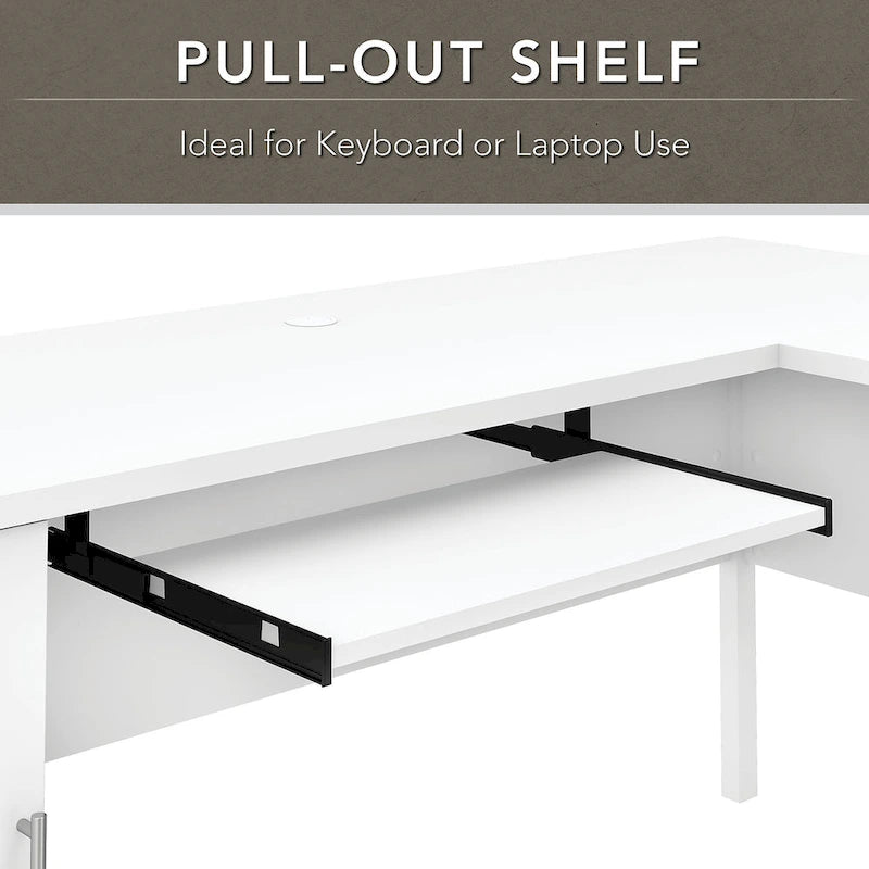 Bureau en L — Gris