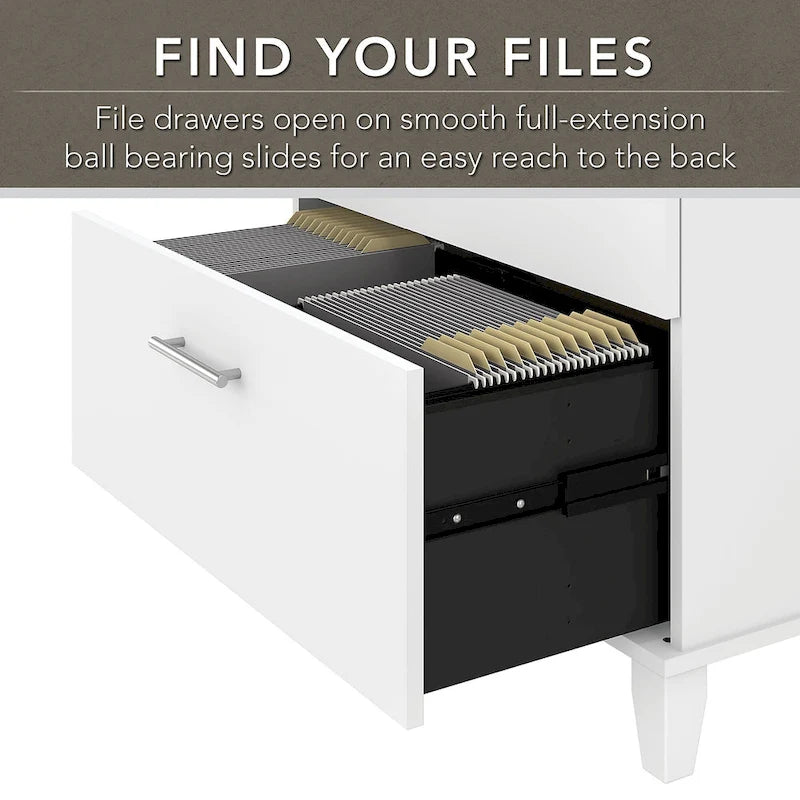 Bureau en L — Gris