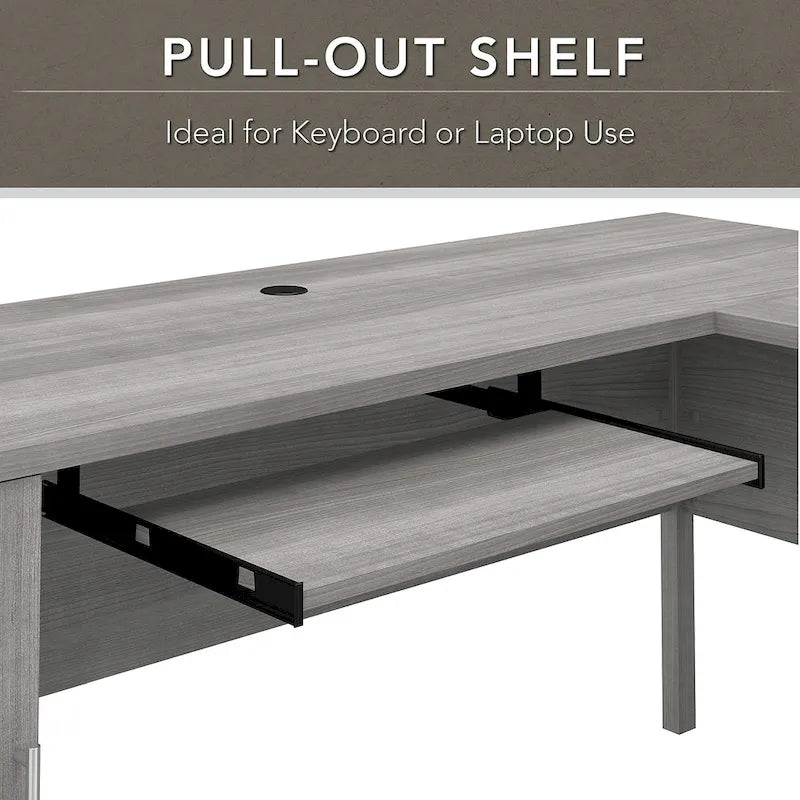 Bureau en L — Gris