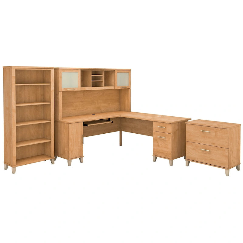 Bureau en L — Gris