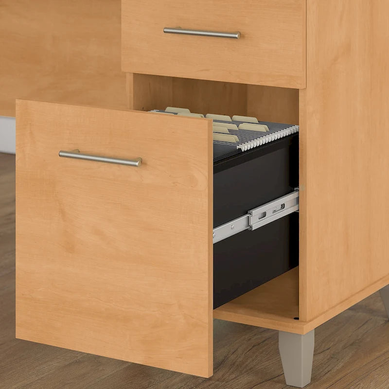 Bureau en L — Gris