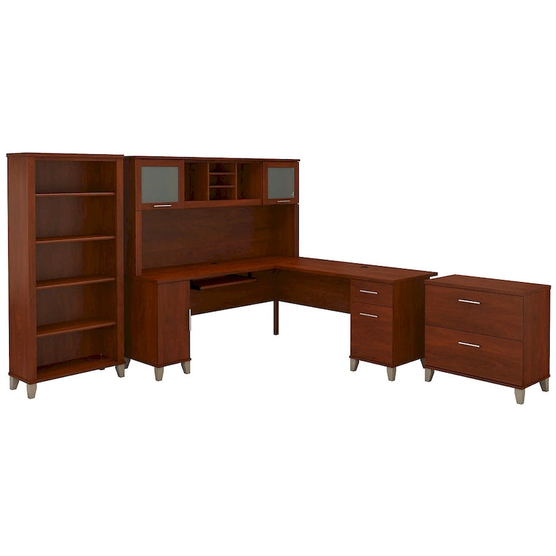 Bureau en L — Gris