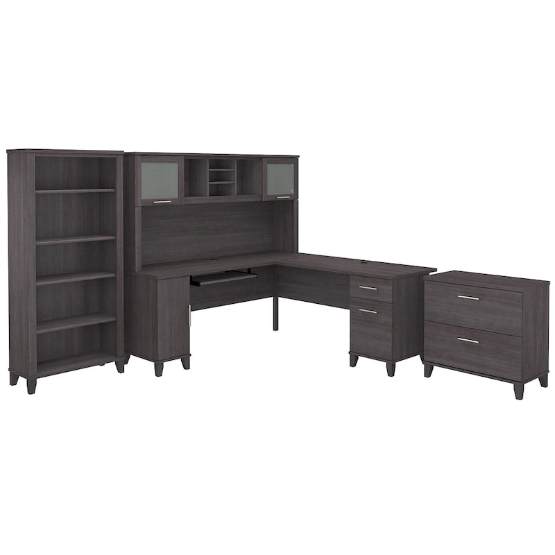 Bureau en L — Gris