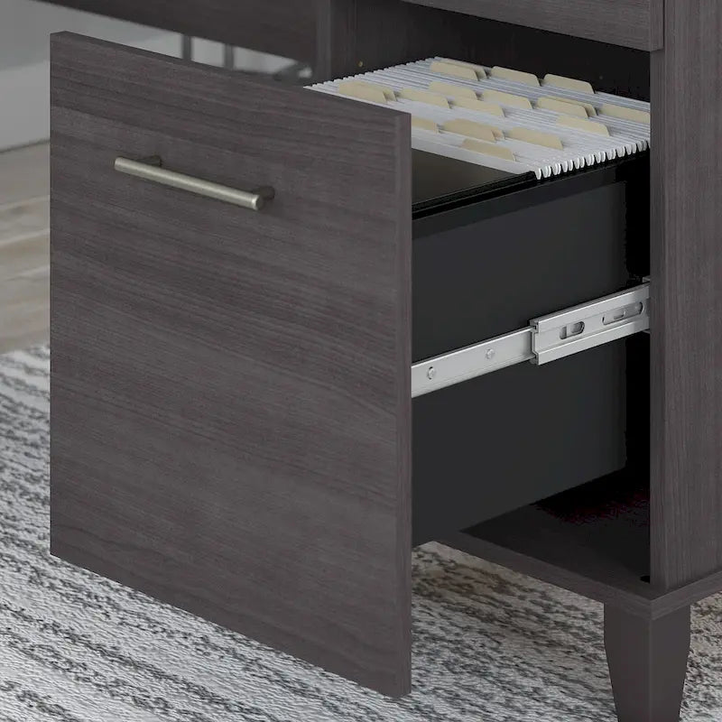 Bureau en L — Gris