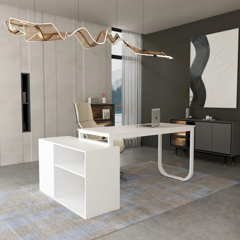 Bureau d'angle pour ordinateur