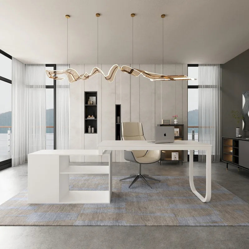 Bureau d'angle pour ordinateur