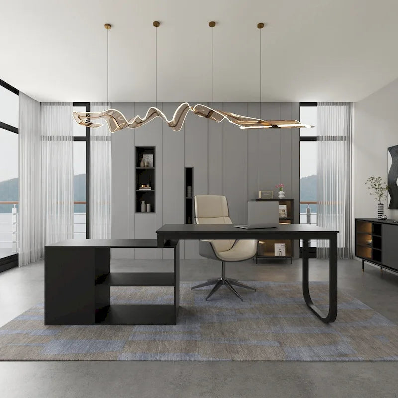 Bureau d'angle pour ordinateur