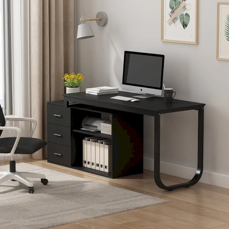 Bureau d'angle pour ordinateur