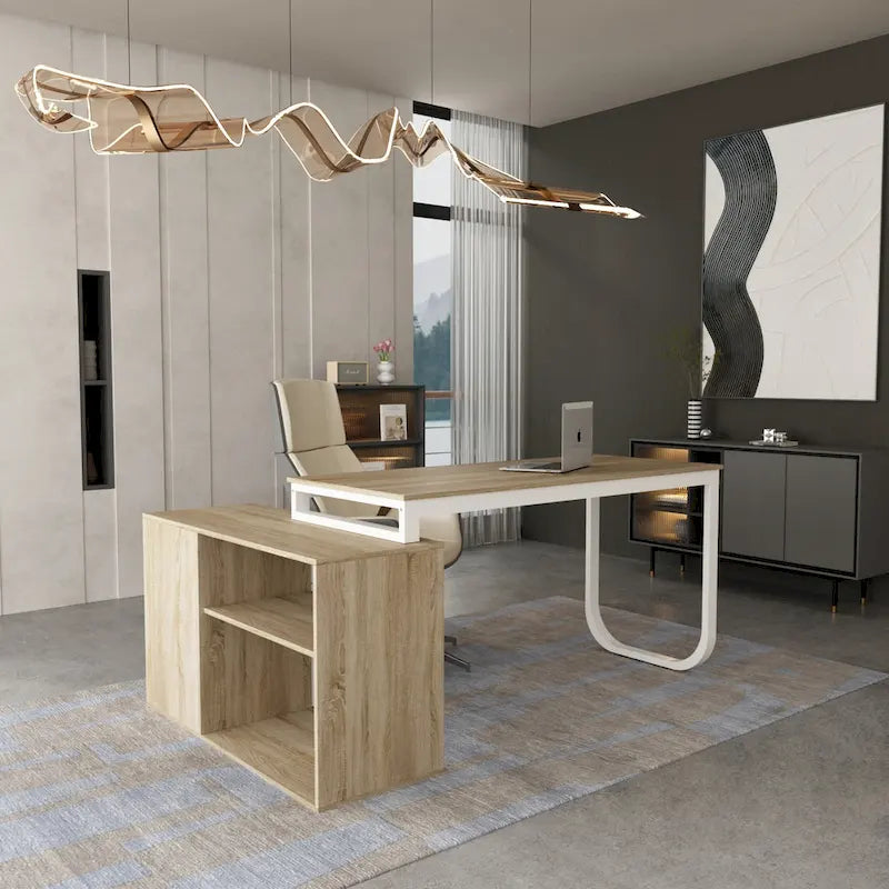 Bureau d'angle pour ordinateur