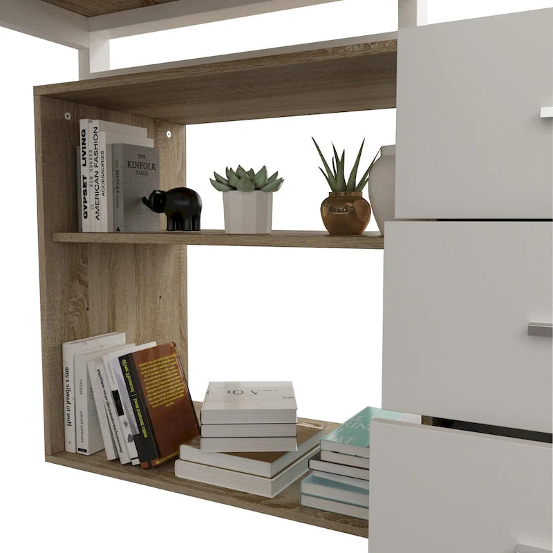 Bureau d'angle pour ordinateur