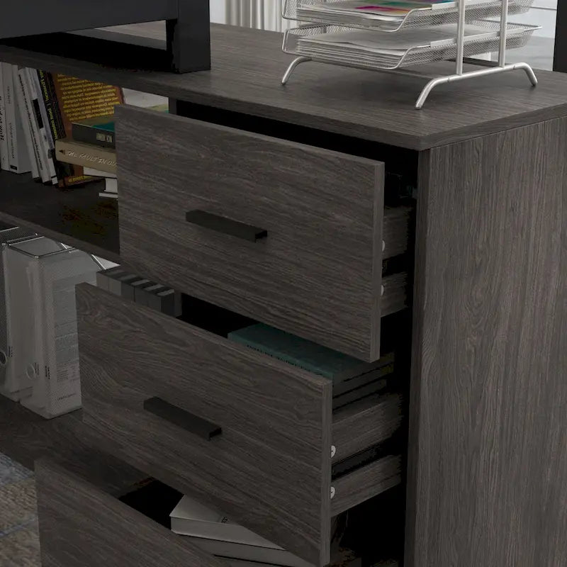Bureau d'angle pour ordinateur