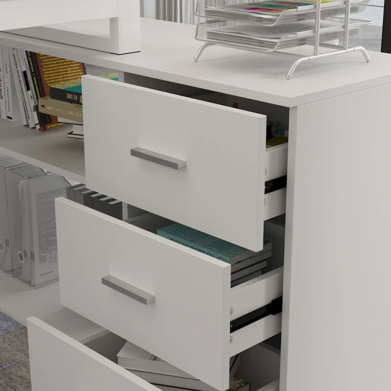 Bureau d'angle pour ordinateur