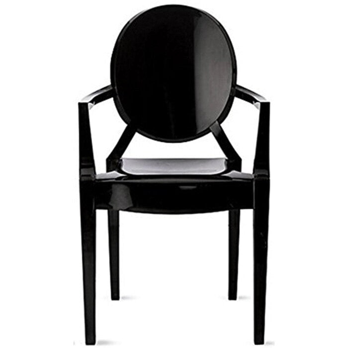 Chaise en acrylique transparent