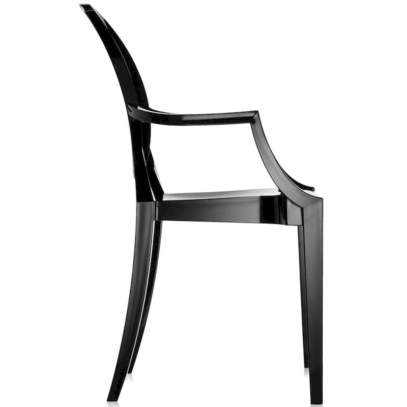 Chaise en acrylique transparent
