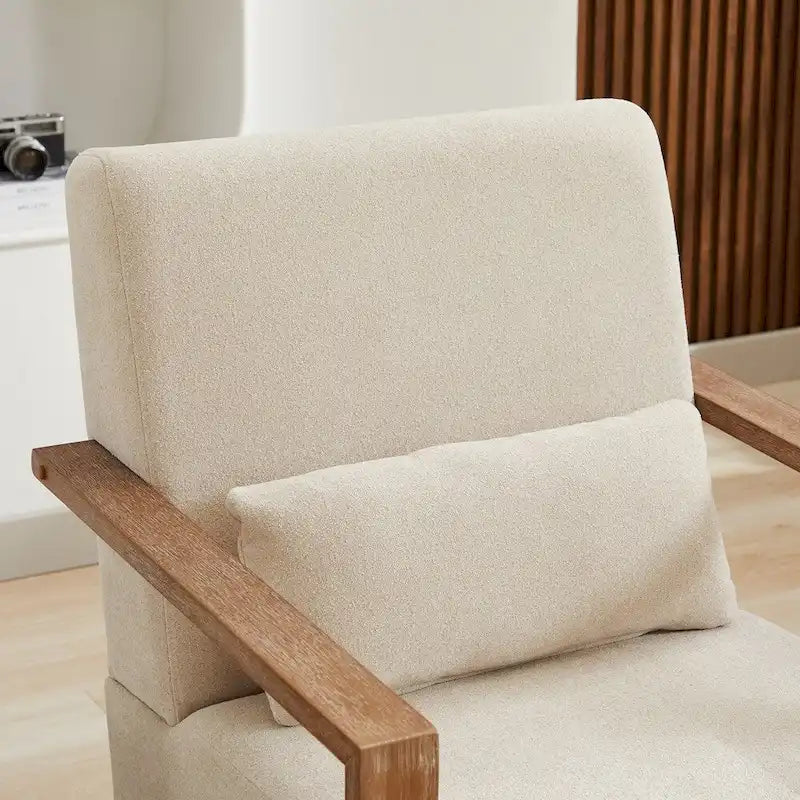 Fauteuil de relaxation pivotant et rembourré