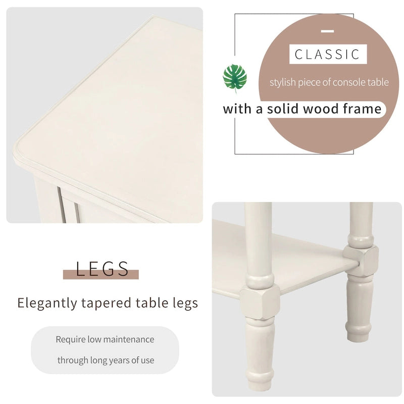 Table d'entrée étroite
