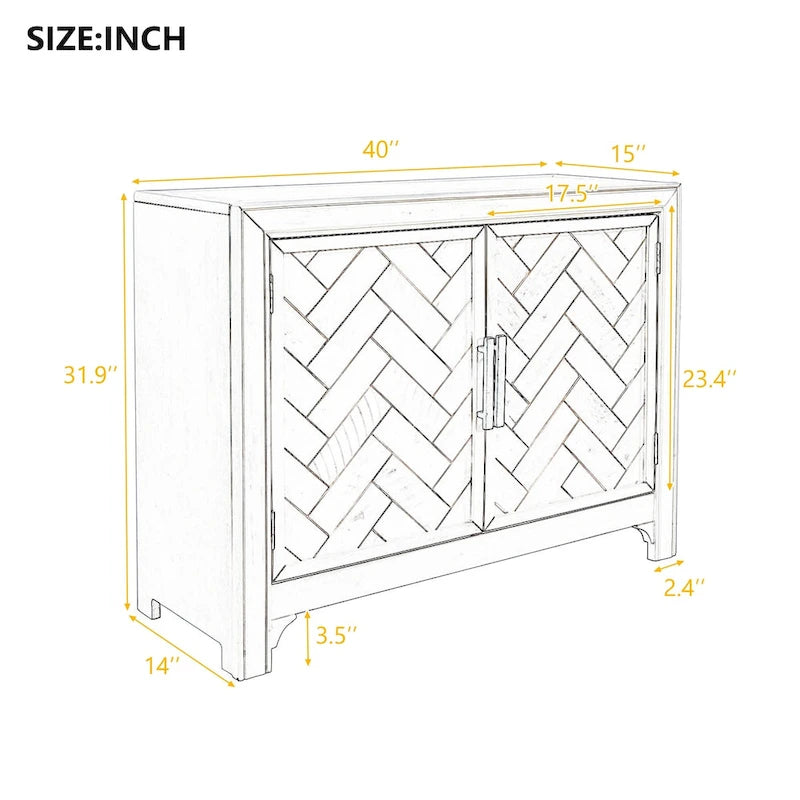 Meuble de rangement moderne pour salon