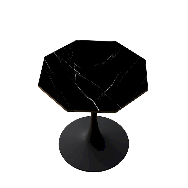 Table de salle à manger octogonale moderne