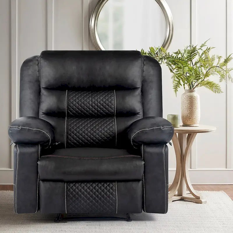 Fauteuil inclinable de massage en cuir respirant