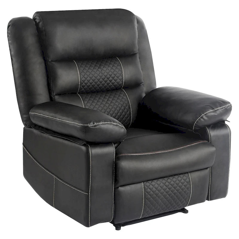 Fauteuil inclinable de massage en cuir respirant