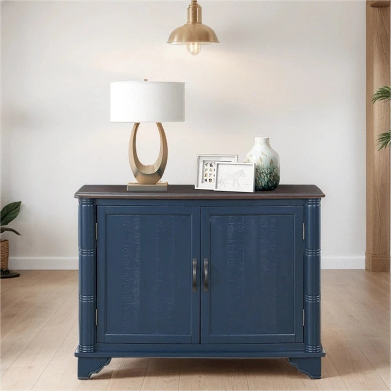 Table d'appoint de canapé rétro en bois