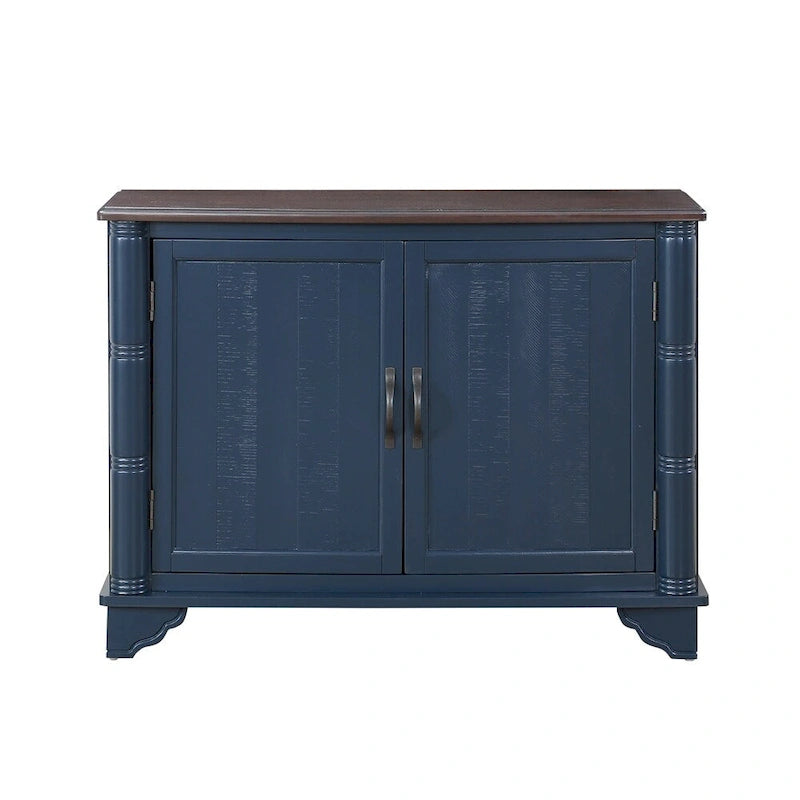 Table d'appoint de canapé rétro en bois