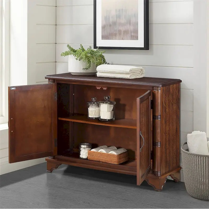 Table d'appoint de canapé rétro en bois