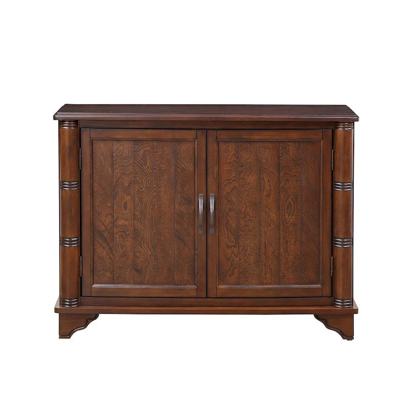 Table d'appoint de canapé rétro en bois