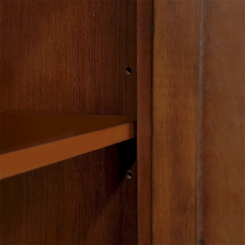 Table d'appoint de canapé rétro en bois