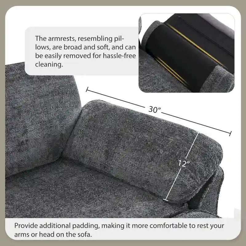 Canapé d'angle modulable et convertible