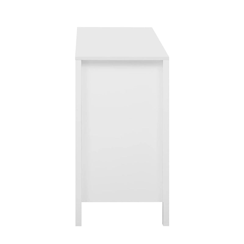 Meuble d'entrée moderne en forme de vague