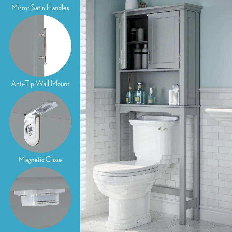 Armoire de salle de bain murale peu encombrante