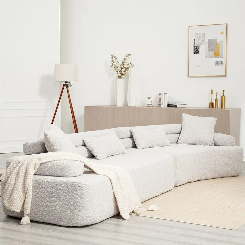 Canapé en tissu de style moderne